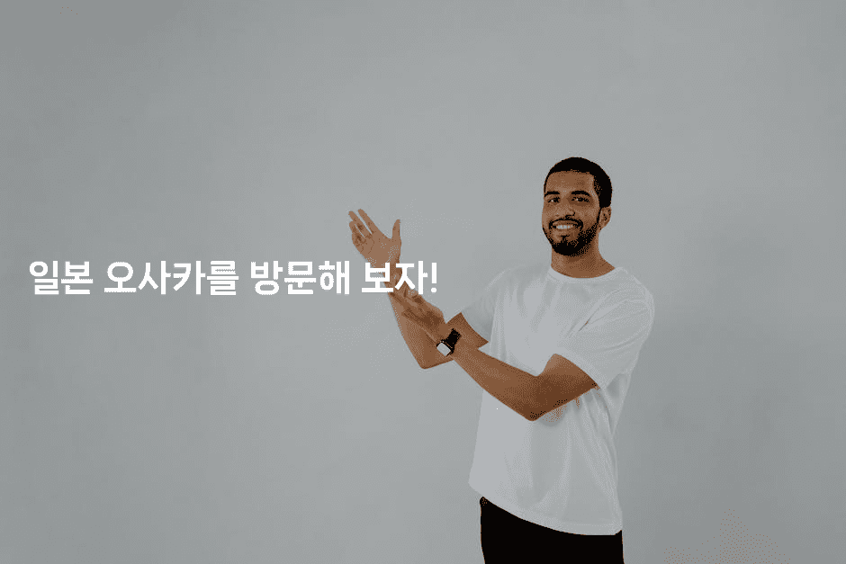 일본 오사카를 방문해 보자! 2-코토리