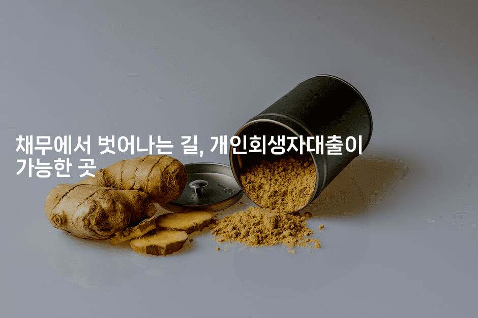 채무에서 벗어나는 길, 개인회생자대출이 가능한 곳-코토리