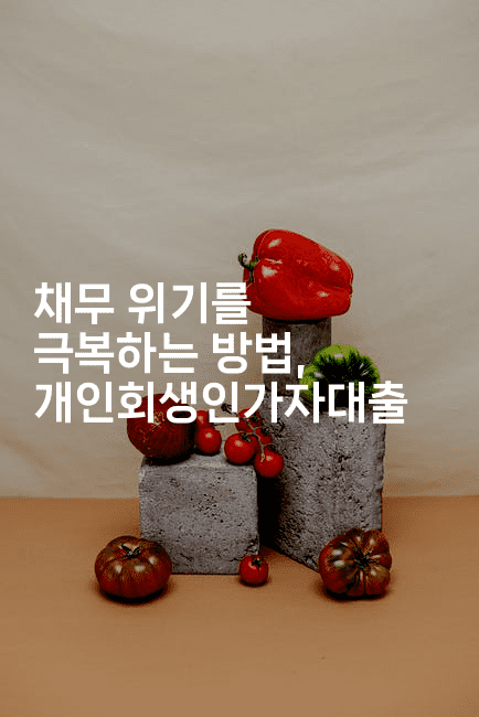 채무 위기를 극복하는 방법, 개인회생인가자대출-코토리