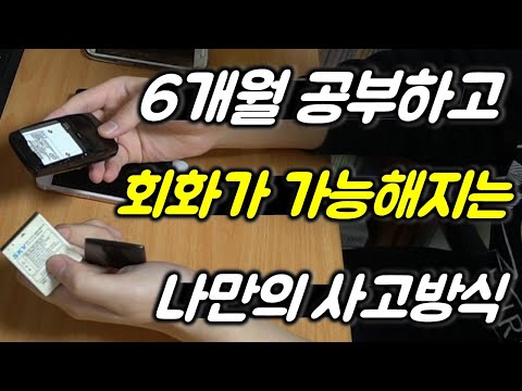 일본어공부 6개월만에 일본인이랑 자유롭게 대화할 수 있었던 공부법